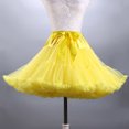 thumbnail image 1 of Mikilon Women's Solid Color Dance Party Dance Ballet Bandage Tutu Skirts, 1 of 5