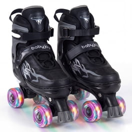 Patins à Roulettes Ajustables Enfants – Taille S/M/L, Roues Lumineuses, Triple Sécurité, Garçons Et Filles