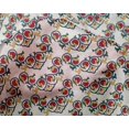thumbnail image 4 of oneOone Silk Tabby Fabric Floral Block Decor Fabric Printed BTY 42 Inch Wide, 4 of 4