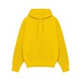 thumbnail image 2 of Innerwin Sweatshirts Drawstring Men's Hoodies Fall Solid Color Thick Hooded Sweatshirt Yellow 2XL, 2 of 3