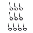 thumbnail image 3 of 10x Stainless Steel Fishing Rod Guides Fishing Rod Tip 6, 3 of 8