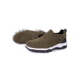 thumbnail image 4 of MAWCLOS Chaussures Plates pour Hommes à Enfiler Chaussures de Course Respirantes Chaussures de Randonnée Antidérapantes Mocassins de Conduite Plats Vert 8.5, 4 of 9