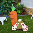 thumbnail image 1 of Easter Carrot Bunny Ornament Happy Easter Easter Decoration Arrange Props in The, 1 of 8
