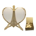 thumbnail image 3 of Rongfmy Heart Drop Box Sign Registry Gift Baby Shower Wedding Guest Book With 80 Hearts, 3 of 9