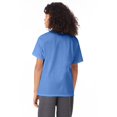 thumbnail image 2 of Hanes Boy`s ComfortBlend EcoSmart Crewneck, XS, Carolina Blue, 2 of 3