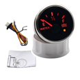 thumbnail image 1 of Waterproof 52mm Fuel Level Gauge 0-190/240-33ohm With Low Warning Light For Cat Boat Fuel Indicator Water Level Meter Red LED ,Easy to Install, 1 of 4