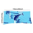 thumbnail image 3 of XZNGL Microfiber Beach Towel Super Lightweight Colorful Bath Towel Sandproof Beach Blanket Multi-Purpose Towel For Travel Swimming Pool, 3 of 9