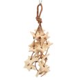 thumbnail image 2 of Bird Wood Star Toy, Natural Healthy  Wood Star Chewing Toy Attractive  For Bird Exercise Wood Color,Colorful, 2 of 8