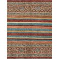thumbnail image 1 of Ahgly Company Indoor Rectangle Abstract Brown Red Abstract Area Rugs, 5' x 7', 1 of 6