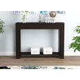 thumbnail image 4 of Safdie & Co. Table Console 40" Cappuccino Avec 2 Tiroirs, 1 Étagère, 4 of 4