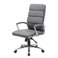 thumbnail image 4 of Boss Office Chaise de Direction CaressoftPlus en Gris, 4 of 7