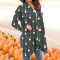 thumbnail image 4 of CEHVOM Woman Fashion Pocket Solid Color Long Sleeves Knit Cardigan Loose Tops Blouse Sweater Clearance, 4 of 6
