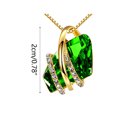 thumbnail image 4 of Jusqu'à 65 % de Réduction sur les Colliers SMihono pour Femmes, Collier Pendentif Géométrique en Strass, Bijou Cadeau, 4 of 4