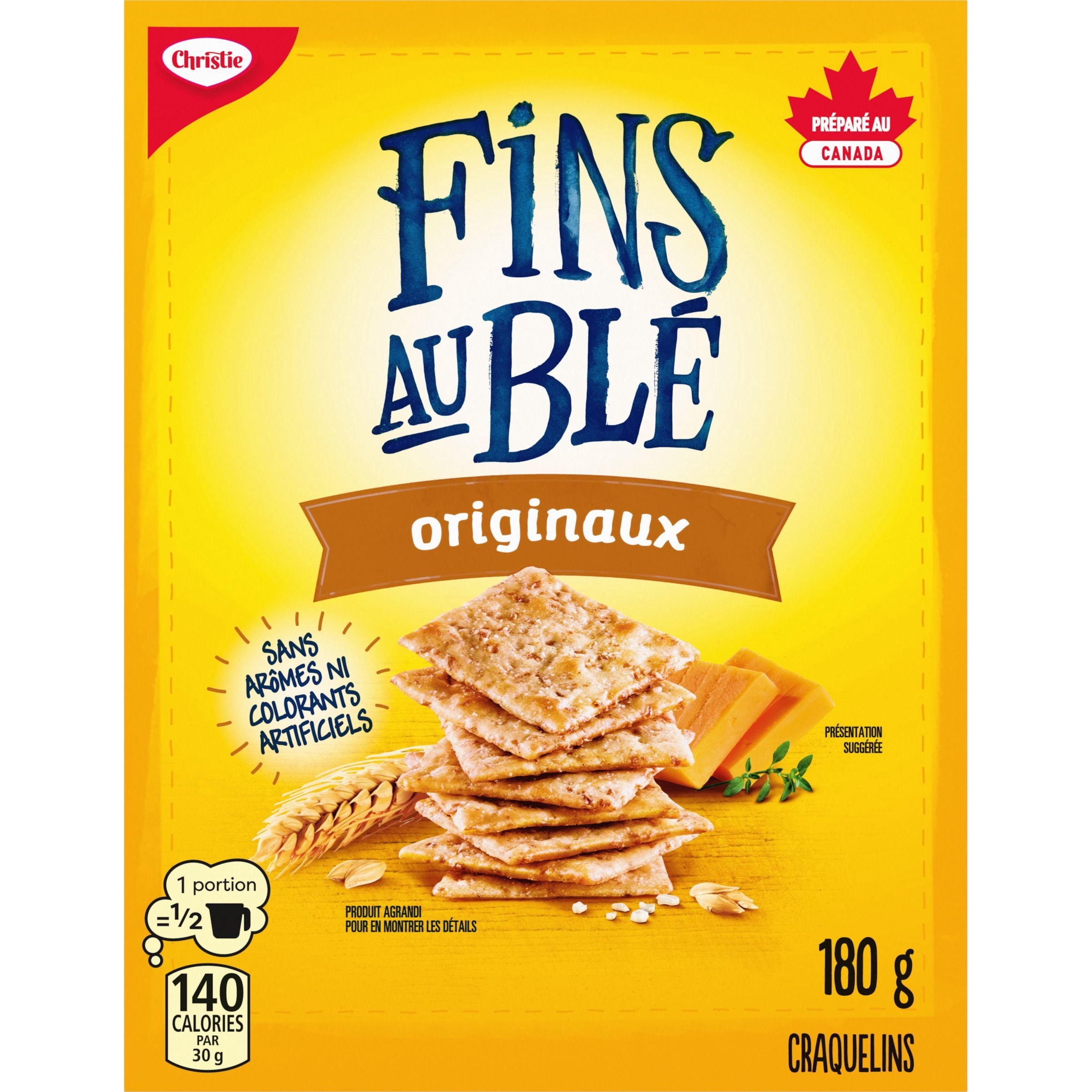 Craquelins FINS AU BLÉ originaux