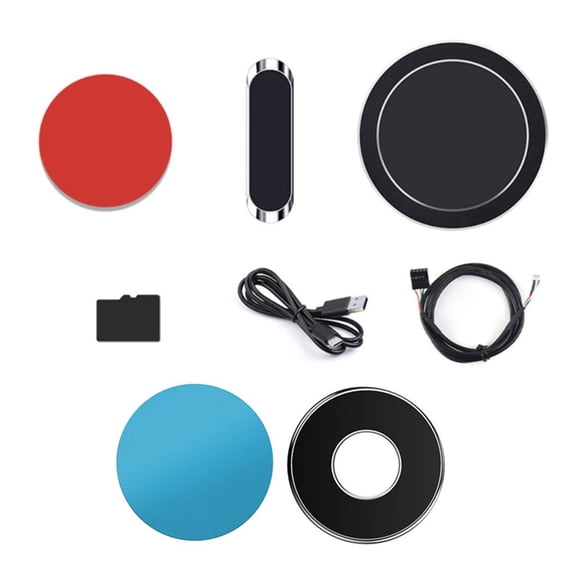 CUITING 2.1/2.8 inch LCD USB Round Computer Monitor Display Screen Secondary Screen