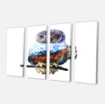 thumbnail image 2 of Owl Double Exposure Illustration - Large Animal Canvas Art Print, 2 of 3