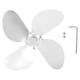 thumbnail image 2 of Fireplace Fan Blade, High Speed Easy Installation Better Air Circulation Stove Fan Blade  For Repair Black,Red,Gold,Silver,Bronze, 2 of 8