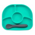 thumbnail image 1 of Yümi: Ensemble d'assiette et de cuillère en silicone, 1 of 8