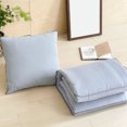 thumbnail image 2 of Yhmxh Bedding Pillow Quilt Purpose Living Room Nap Blanket Office Conditioning Quilt Car Pillow Skin-friendly Throw Blanket Machine Washable Microfiber Bed Sheet Set, 2 of 6
