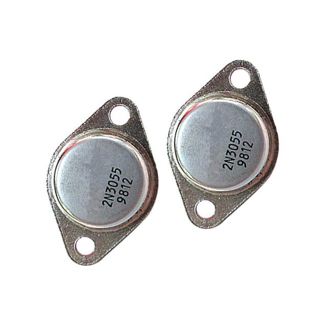 VONKY 2 Pcs 2N3055 NPN Transistor 100V 15A 110 W