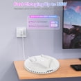 thumbnail image 3 of 30W Fast Charging VR Headset Stand with RGB Lighting, 2 Rechargeable Batteries for 3S VR Headset Charging Dock, VR Charger Stand for Headset Controller, 3 of 7