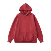 TIMIFIS Mens Hoodies Sweatshirt Casual Fleece Lightweight Solid Pullover Sweaters Trendy Long Sleeve Hoodie Sweatshirs with Pocket