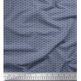 thumbnail image 1 of Soimoi Modal Satin Fabric Dot & Geometric Small Decor Fabric Printed Yard 42 Inch Wide, 1 of 3