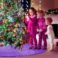 thumbnail image 3 of MesaSe Sequined Christmas Tree Skirt  24-Inch Sequined Double-Layer Tree Cushion Christmas Tree Decoration  Double-Layer  Easy-To-Wear Christmas Tree Skirt, 3 of 7