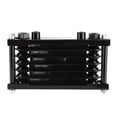 thumbnail image 2 of Engine Oil Cooler Engine Oil Cooler Universal Cooling Radiator Fit For Monkey Car 100-250CC Dirt Bike ATV 4-Wheel Motorcycle Black, 2 of 8