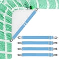 thumbnail image 1 of Elastic Adjustable Sheet Fasteners Bed Sheet Holder Straps for Mattresses, 1 of 7