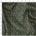 thumbnail image 4 of Soimoi Green Cotton Poplin Fabric Insect Print Sewing Fabric Yard 42 Inch Wide, 4 of 6