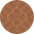 thumbnail image 1 of Ahgly Company Machine Washable Indoor Round Transitional Mahogany Brown Area Rugs, 3' Round, 1 of 7
