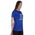 thumbnail image 1 of Inkmeso Haut Citation pour Femmes « Je Ne Suis Plus avec le Stupide » T-Shirt à Imprimé Graphique, 1 of 7