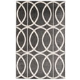thumbnail image 1 of Vintage Arabesque Grey & Ivory 8' x 10' Area Rug, 1 of 6