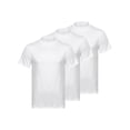 thumbnail image 1 of Mufeng Mens Basic Short Sleeve Shirts Slim Fit Casual Tee Tops Multi-Packs Undershirt Workout Crew Tee White M, 1 of 7