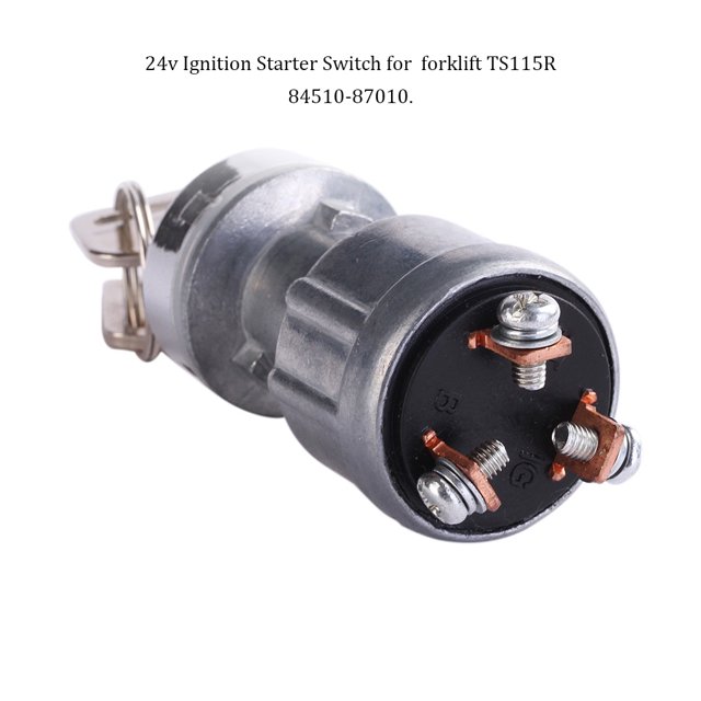 Maoww 24V Ignition Switch Easy Installation Starter Switches Interior Parts Replacement For Cars TS115R 84510 87010 Driving