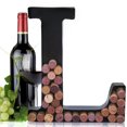 thumbnail image 1 of Made Easy Kit Metal Letter Wine Cork Holder, Black, Metal, Set of 1, 1 of 1