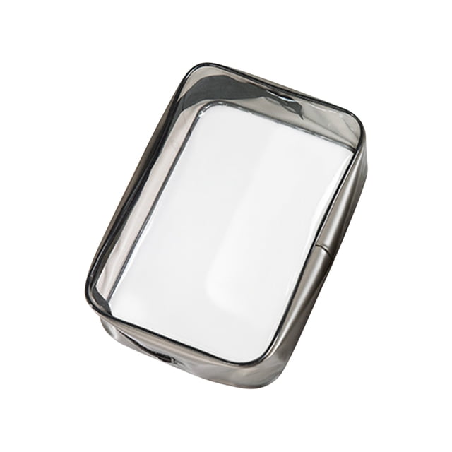 Tunhigl Trousse de Maquillage Transparente en PVC Sac de Rangement de Voyage Multifonctionnel