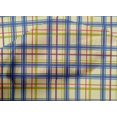 thumbnail image 4 of oneOone Cotton Poplin Fabric Madras Check Printed Craft Fabric BTY 42 Inch Wide, 4 of 4