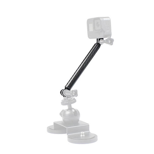 1 x Bras d'Extension de Caméra, Tige de Montage, Base pour Insta360 One x R pour GoPro 10 9 8 7 6 Max
