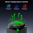 thumbnail image 2 of Cooling Fan for Xbox Series X with 11 RGB Lights, Auto Cooling System Fan Speed Adjustable by Temperature for Xbox Series X Console, Efficient Cooler Fan Accessories, 2 of 10