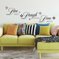 thumbnail image 1 of ROOMMATES LIVE LAUGH LOVE STICKER MURAUX, 1 of 2