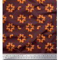 thumbnail image 1 of Soimoi Silk Fabric Fox Kids Fabric Prints by Yard 42 Inch Wide, 1 of 3