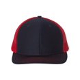 thumbnail image 1 of Adjustable Snapback Trucker Cap, Adjustable, NavyRed, 1 of 3
