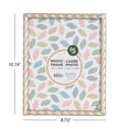 thumbnail image 3 of DesignOvation Saltana 8" x 10" Braided Silver Tabletop Picture Frame, 3 of 8