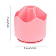 thumbnail image 2 of Kbndieu Rotatable Pencil Holder Pencil Case on Rotating Table - 6 Compartment Pencil Case for School Office, Cosmetic Storage Home Essentials, 2 of 3