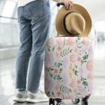 thumbnail image 2 of Travel Luggage Cover Suitcase Protector Fits 18-32 Inch Luggage Wheel Covers Patterned Travel Related Items Flower Luggage Protector Elastic Luggage Anti-scratch Suitcase Cover L, 2 of 5
