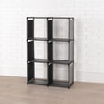 thumbnail image 4 of Mainstays 6-Cube Organizer, Black, 4 of 7