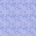 thumbnail image 1 of Ahgly Tapis d'Intérieur Lavable en Machine Carré Transitionnel Bleu Ciel, 6 Pieds Carré, 1 of 7