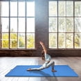 thumbnail image 4 of BalanceFrom 10ft x 4ft x 2in 4-Panel All-Purpose Folding Gymnastics Mat, Blue, 4 of 8